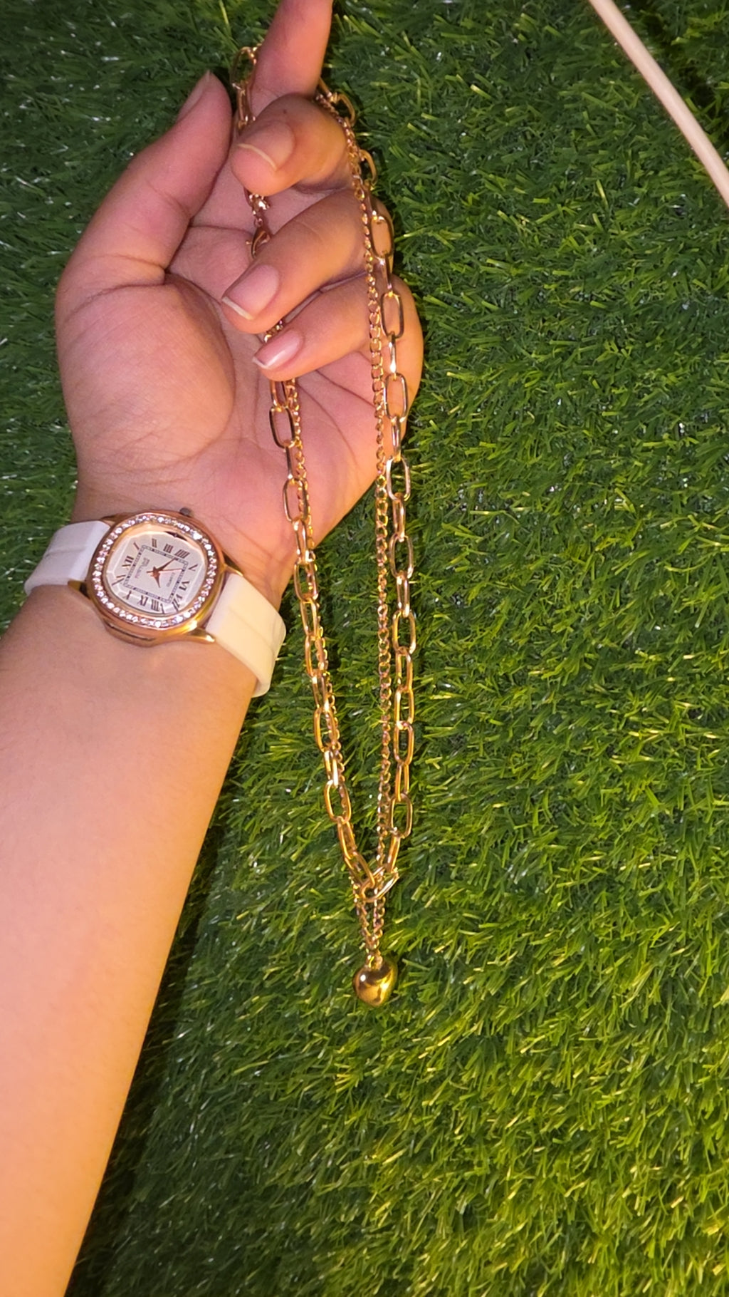 Amore Heart Layered Necklace